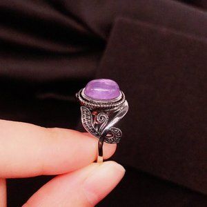 Amethyst ring size 5, 6, 7, 8, 9, 10